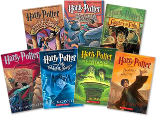 Harry Potter Books In Order 1 7