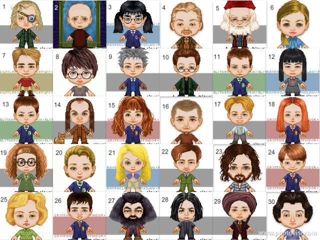 Harry Potter Characters Names With Photos