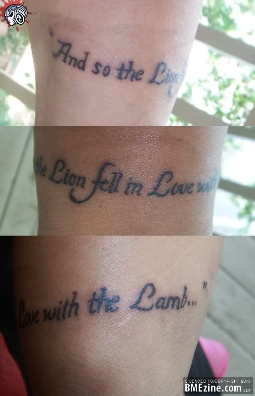 Harry Potter Quotes Tattoos