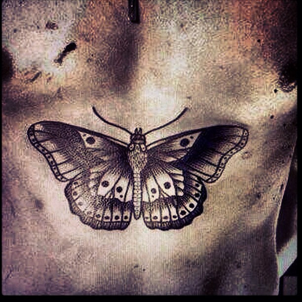 Harry Styles Butterfly Tattoo Shirt