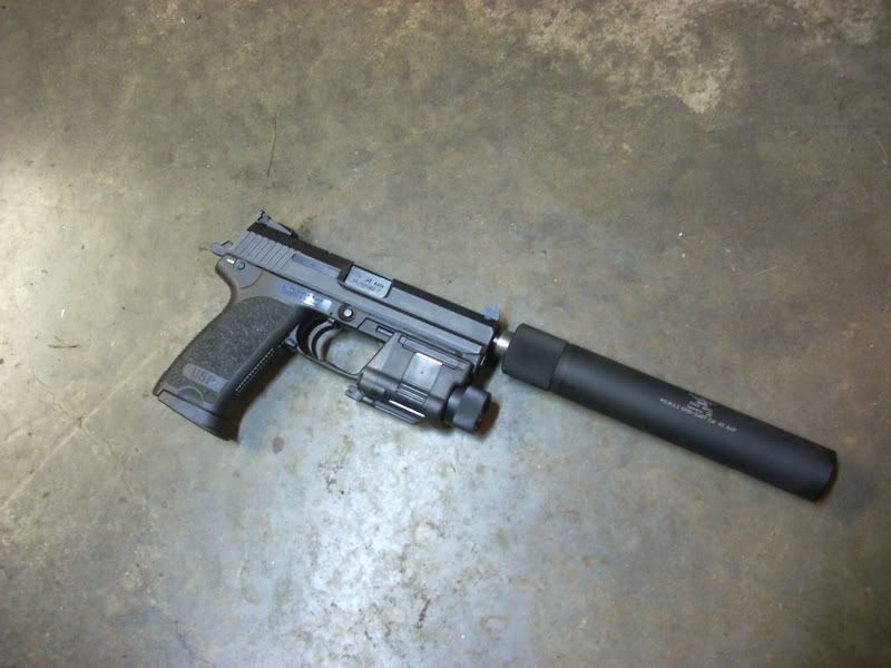 Hk Usp 45 Holster With Light