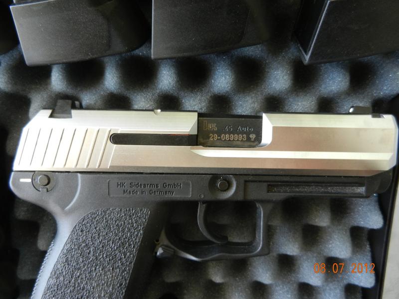 Hk Usp 45 Stainless Slide