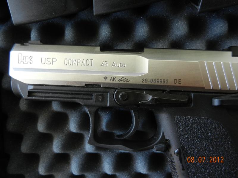 Hk Usp 45 Stainless Slide