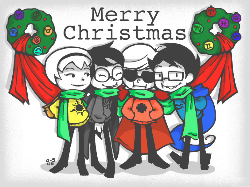 Homestuck Christmas Pictures