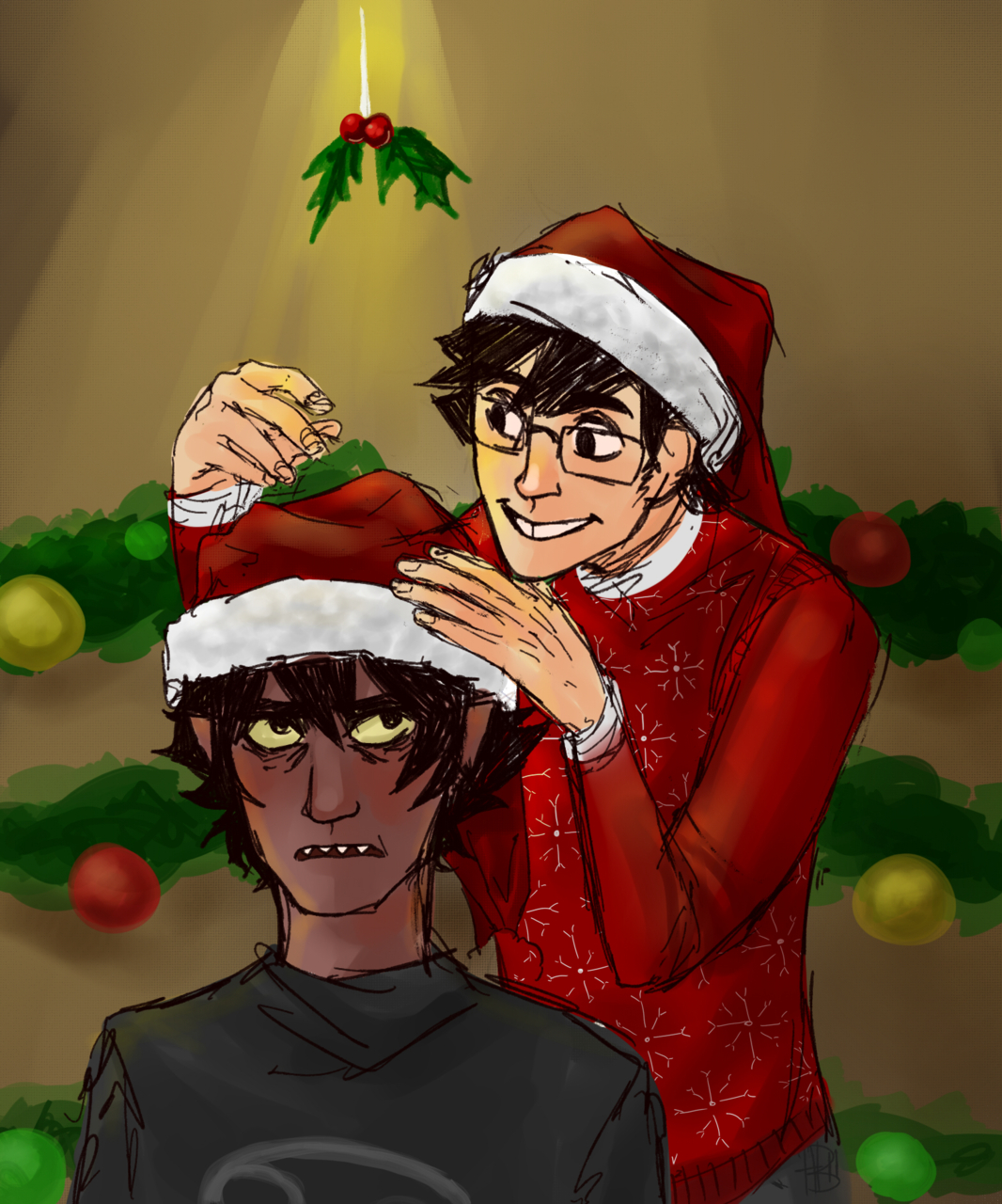Homestuck Christmas Pictures