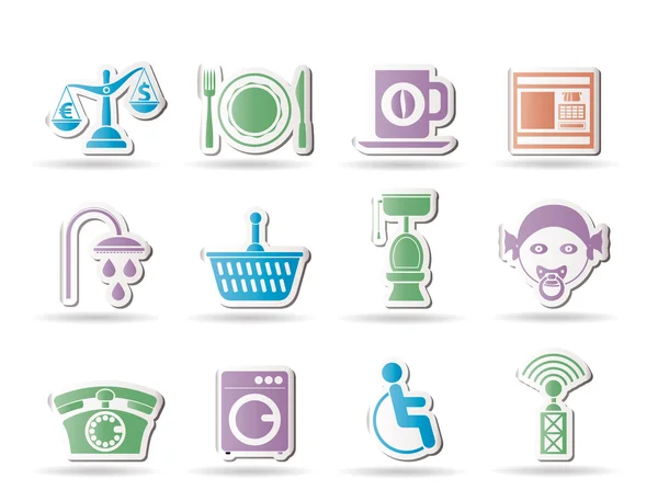 Hotel Services Icons