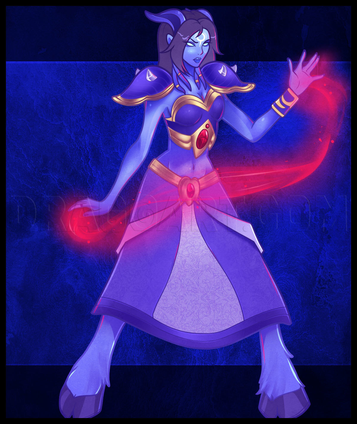 How To Draw World Of Warcraft Characters Step By Step