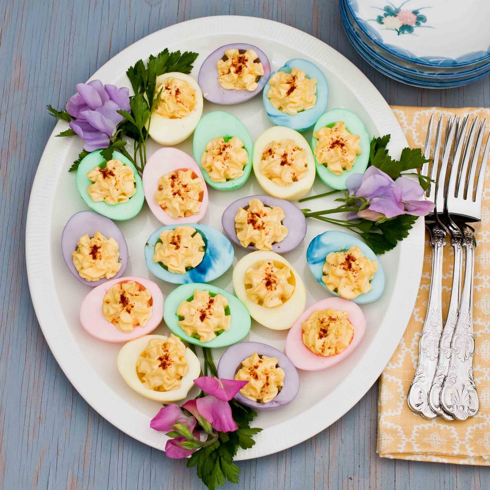 How To Make Colored Deviled Eggs For Easter