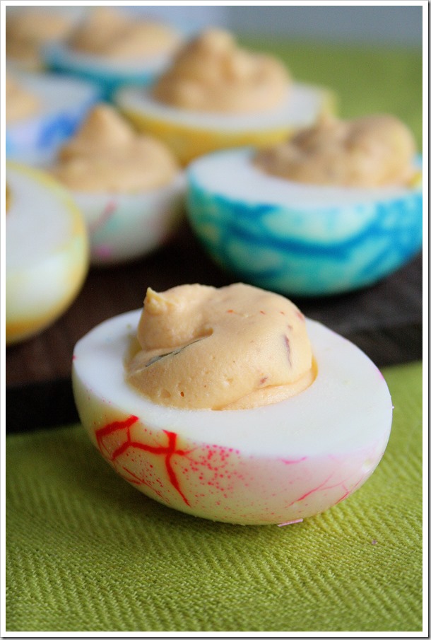 How To Make Colored Deviled Eggs For Easter