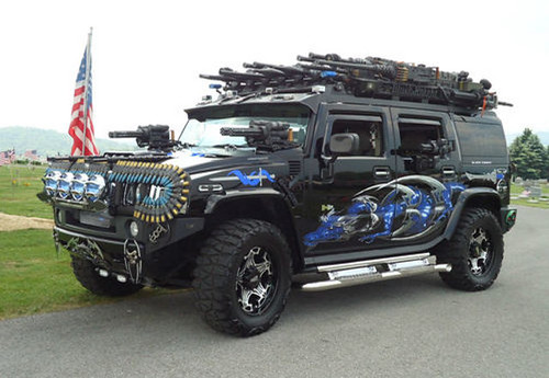 Hummer H2 Black For Sale