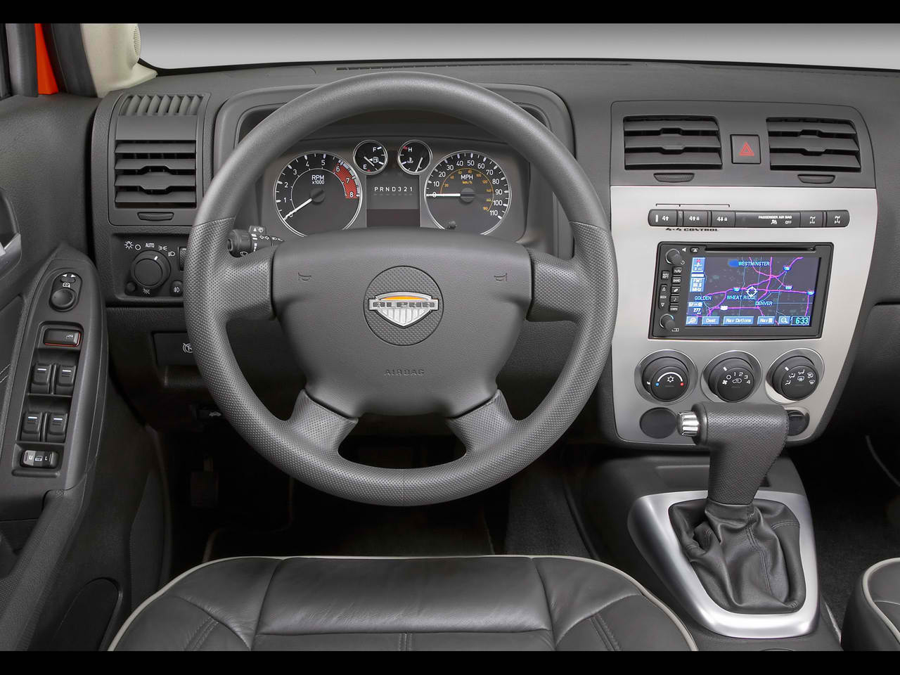Hummer H3 Alpha Interior