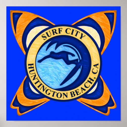 Huntington Beach California Logo