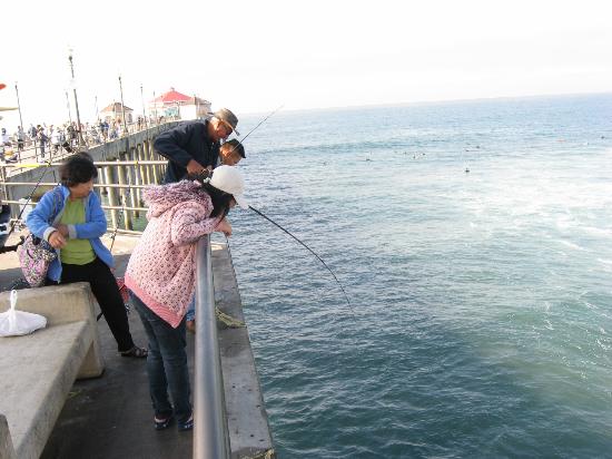 Huntington Beach Pier Fishing Rentals