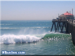 Huntington Beach Pier Surf Cam