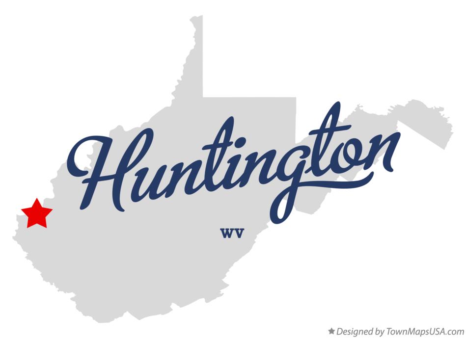 Huntington Wv Map