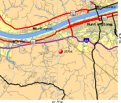 Huntington Wv Map