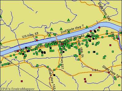 Huntington Wv Map
