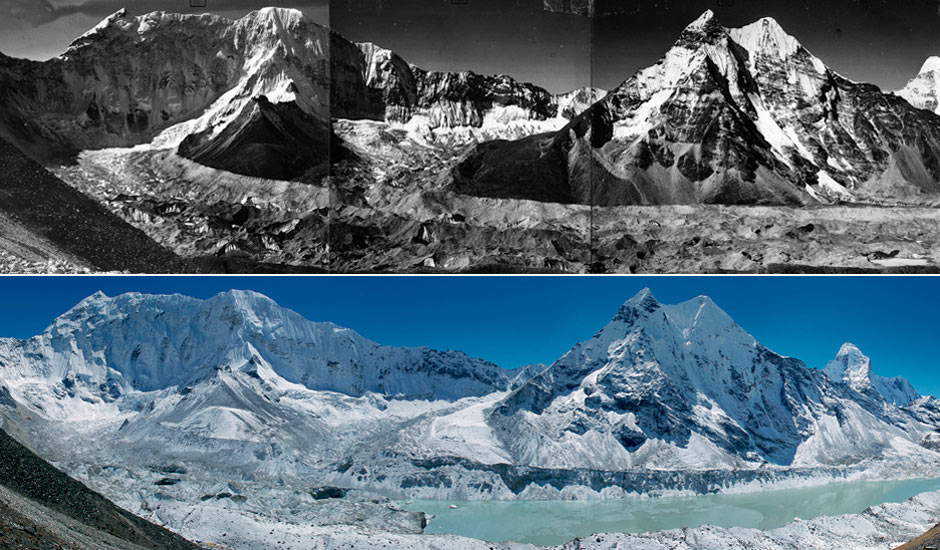 Ice Glaciers Melting Global Warming