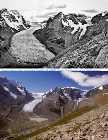 Ice Glaciers Melting Global Warming