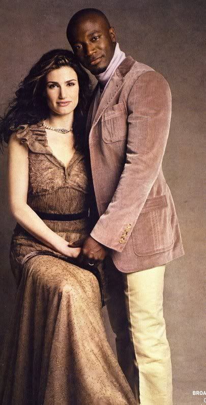 Idina Menzel And Taye Diggs
