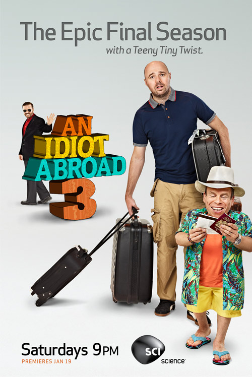 Idiot Abroad 3 Dvd Cover