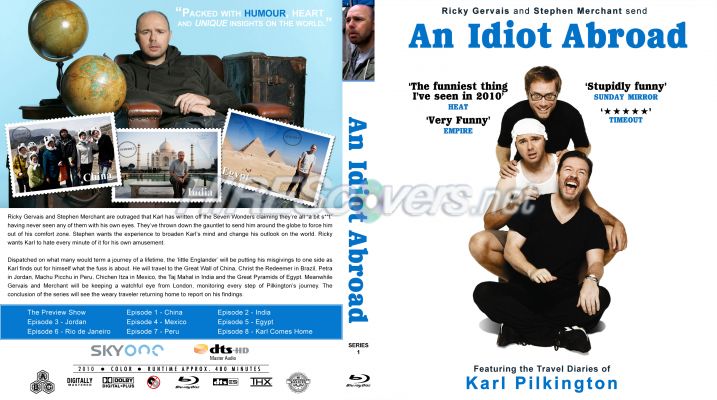 Idiot Abroad 3 Dvd Cover