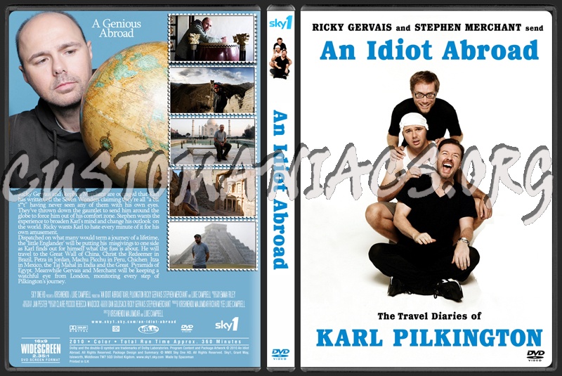Idiot Abroad 3 Dvd Cover