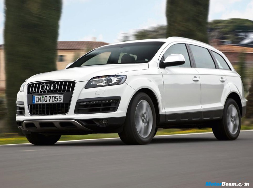 Indian Audi Q7 Interior