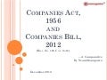 Indian Companies Act 1956 Ppt Free Download