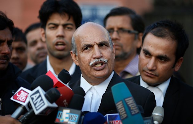Indian Lawyer In Court