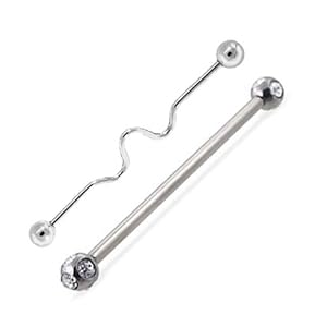 Industrial Piercing Barbell