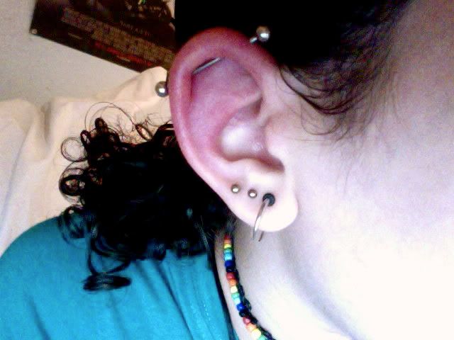 Industrial Piercing Infection