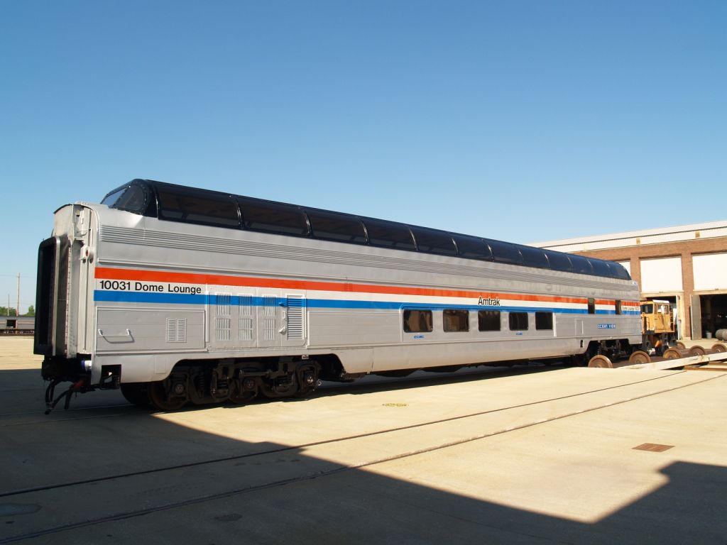 Inside Amtrak Train Cabin