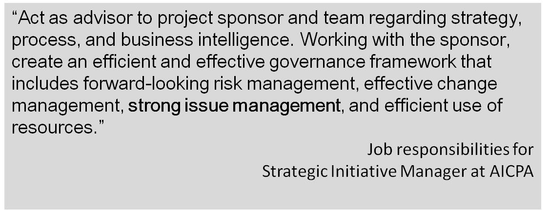 Issues Management