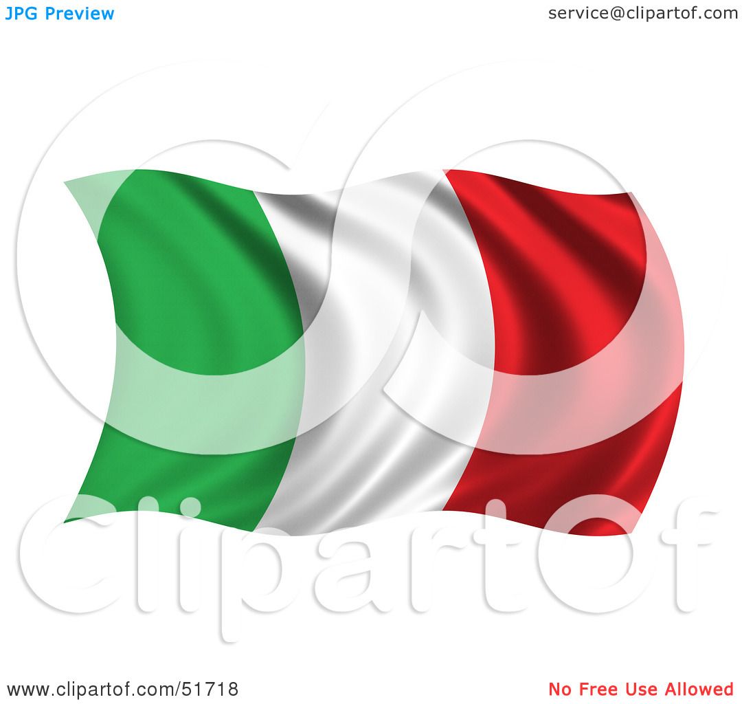 Italian Flag Clip Art