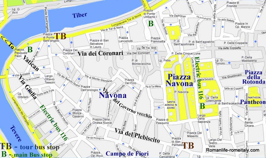 Italy Map Rome