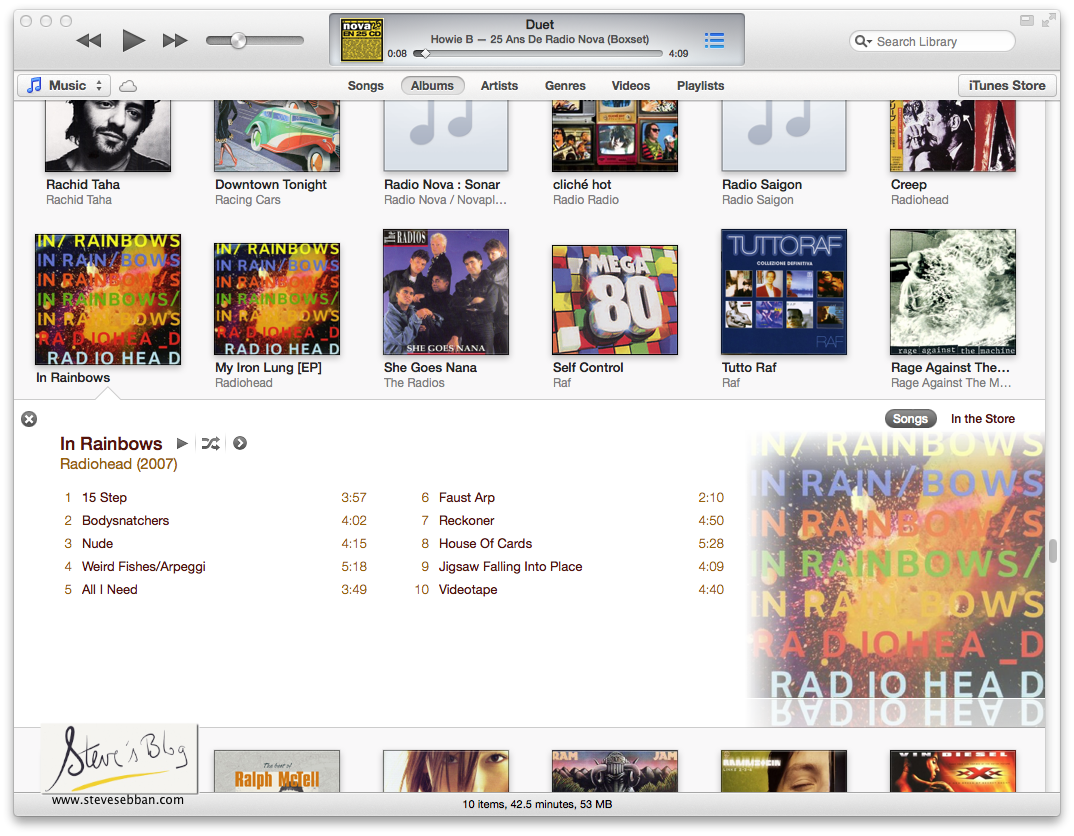 Itunes 11 Coverflow Plugin