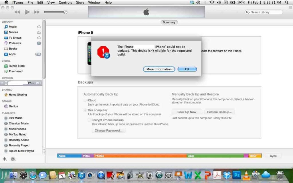 Itunes 11.0.1 Problems
