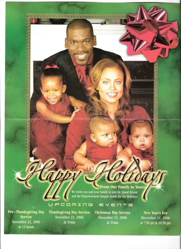 Jamal Bryant And Family