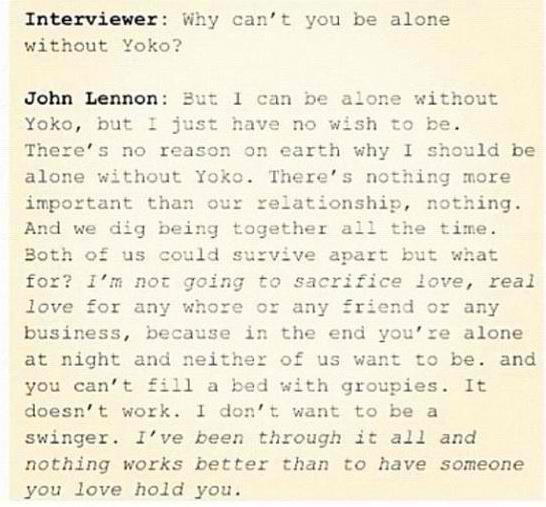 John Lennon And Yoko Ono Quotes