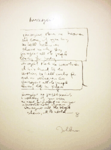 John Lennon Imagine Lyrics Spanish