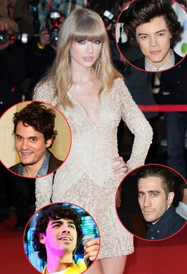 John Mayer And Taylor Swift Kissing