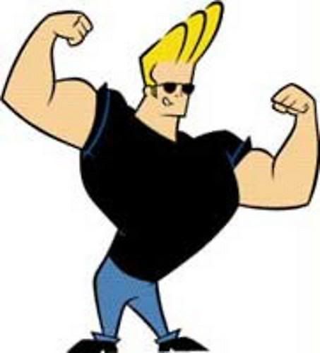 Johnny Bravo Cartoon Character