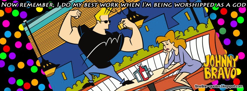 Johnny Bravo Facebook Cover Photo