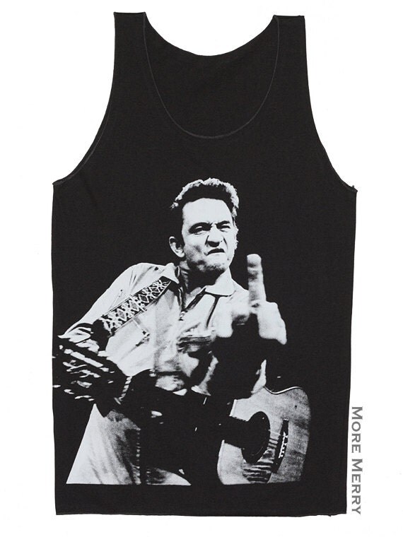 Johnny Cash Middle Finger Picture