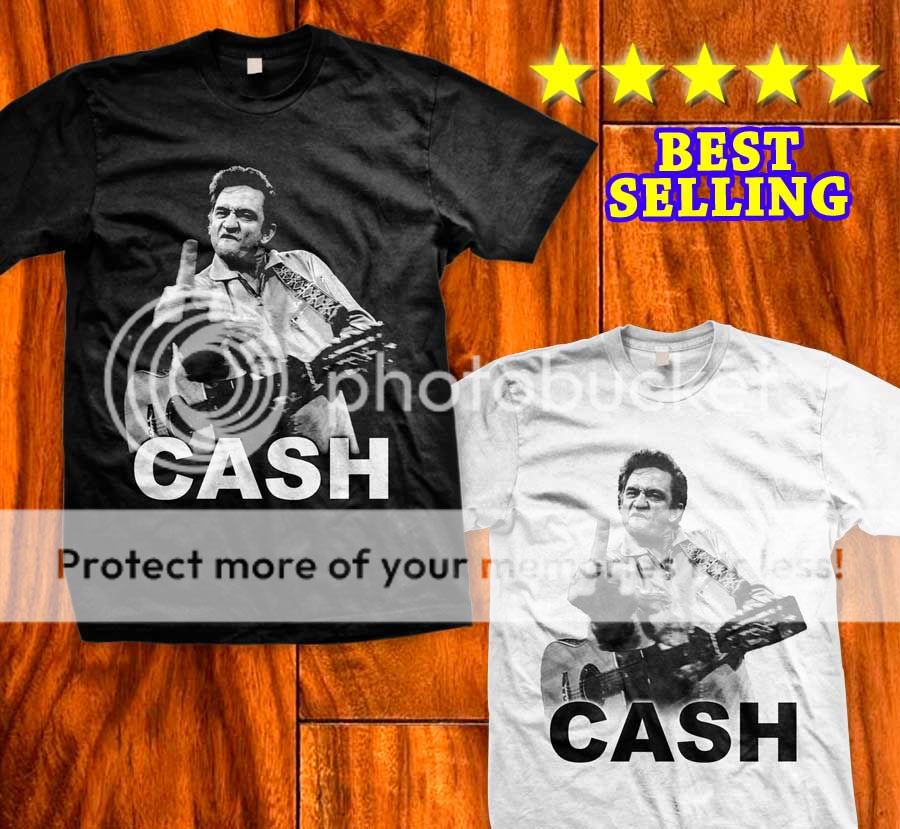 Johnny Cash Middle Finger Shirt