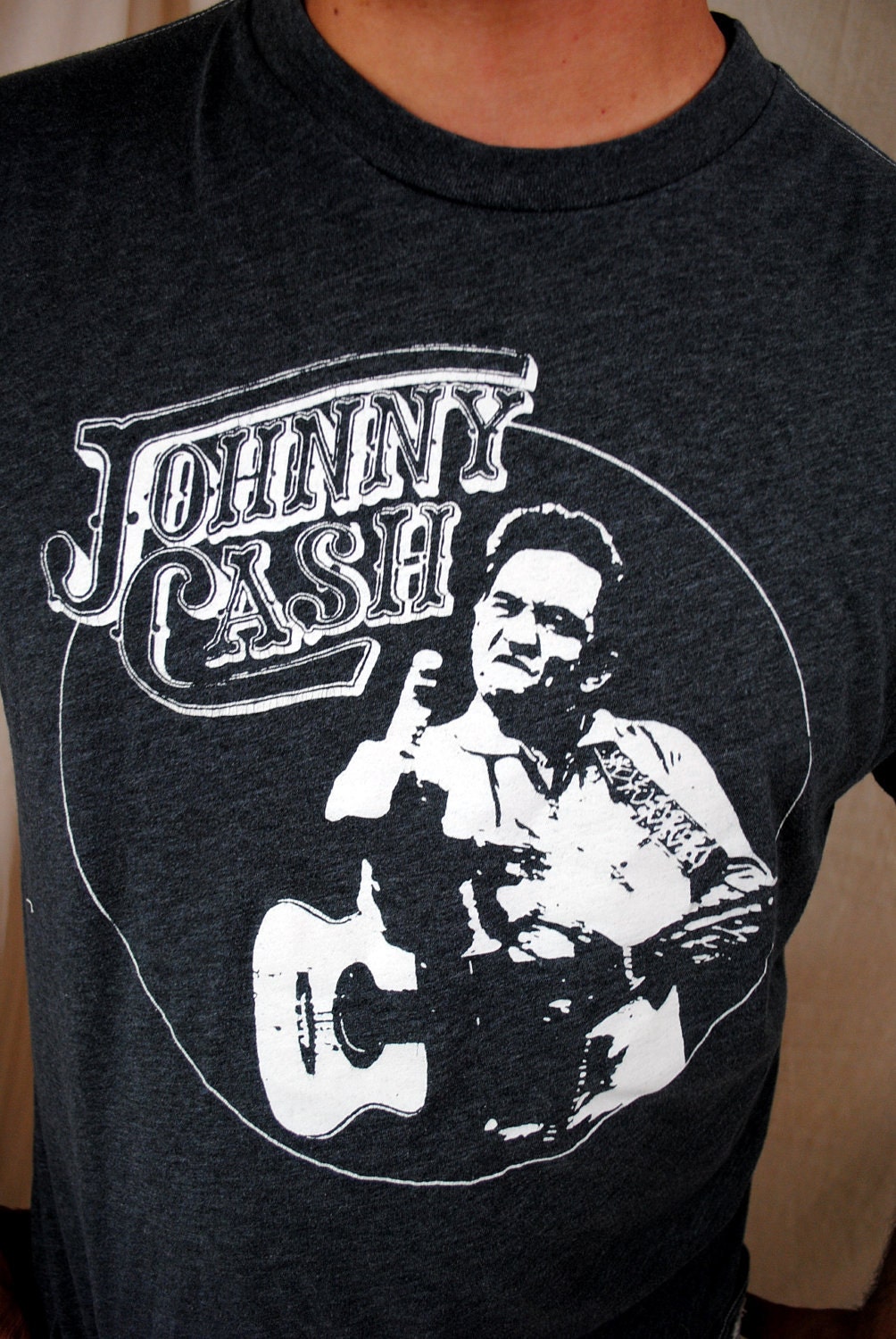 Johnny Cash Middle Finger Shirt