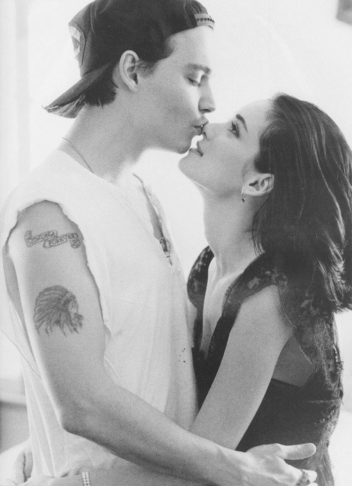 Johnny Depp And Winona Ryder Tattoo