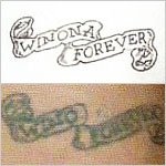 Johnny Depp And Winona Ryder Tattoo