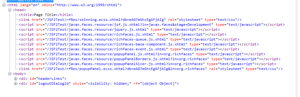 Jsf Logout Redirect